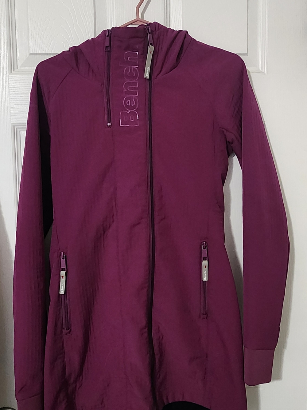 Bench Women's Plum Hooded Utility Jacket